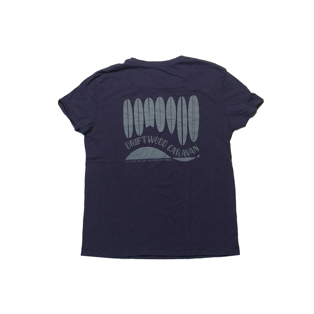Driftwood Caravan - Quiver T-Shirt Navy/Indigo - Large
